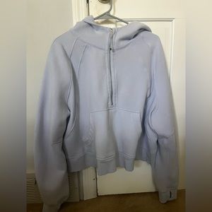 Lululemon Light Blue Scuba Half Zip L/XL (reserved)